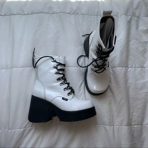 ROC Platform Wedge Boots